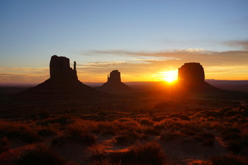 monument valley in America