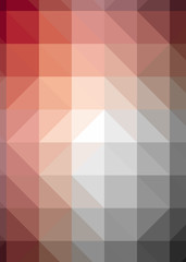Obraz premium Abstract Trianglify gradient Generative Art background illustration