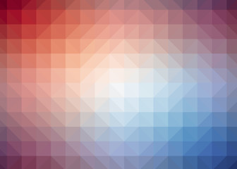 Obraz premium Abstract Trianglify gradient Generative Art background illustration