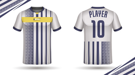 Soccer jersey template sport t shirt design