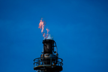 Gas burn off tower II