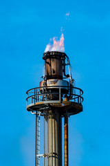 Gas burn off tower I