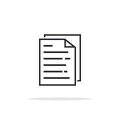 document icon design vector illustration