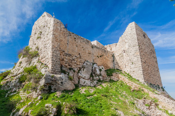 Ruins of Rabad castle in Ajloun, Jordan. © Matyas Rehak
