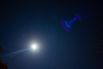 stars in the night sky