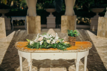 Wedding Gazebo and decoration table