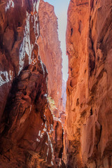 Khazali canyon in Wadi Rum desert, Jordan