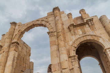 South Gate in Jerash, Jordan