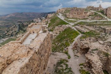 Ruins of Karak castle, Jordan