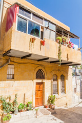 Fototapeta na wymiar Houses in the center of Salt, Jordan
