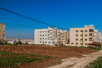 View of Amman suburbs, Jordan