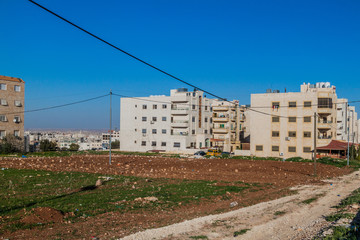 Obraz premium View of Amman suburbs, Jordan