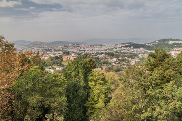 Aerial view of Braga, Portugal