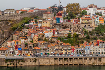 CItyscape of Porto with Douro river, Portugal