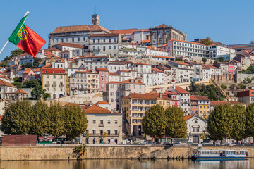 Fototapeta na wymiar Skyline of central Coimbra, Portugal
