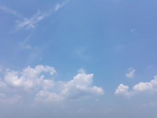 blue sky with clouds