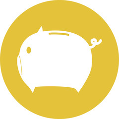 ブタの貯金箱