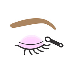 アイシャドウ　目　アイシャドウチップ