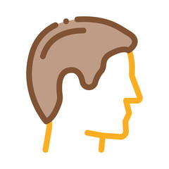 Man Silhouette Icon Vector. Outline Man Silhouette Sign. Isolated Contour Symbol Illustration