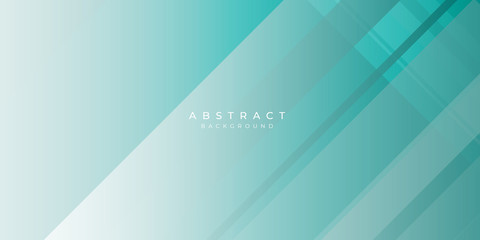 Modern Dark Green Turquoise Grey White Line Abstract Background for Presentation Design Template. Suit for corporate, business, wedding, and beauty contest.