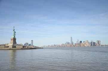Fototapeta na wymiar view of new york city 