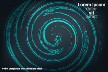 Abstract cover design.