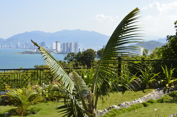 View of Nha Trang city from the mountain