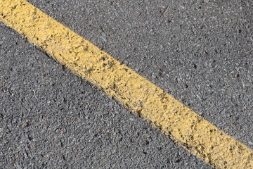 White Painted Line Road Texture