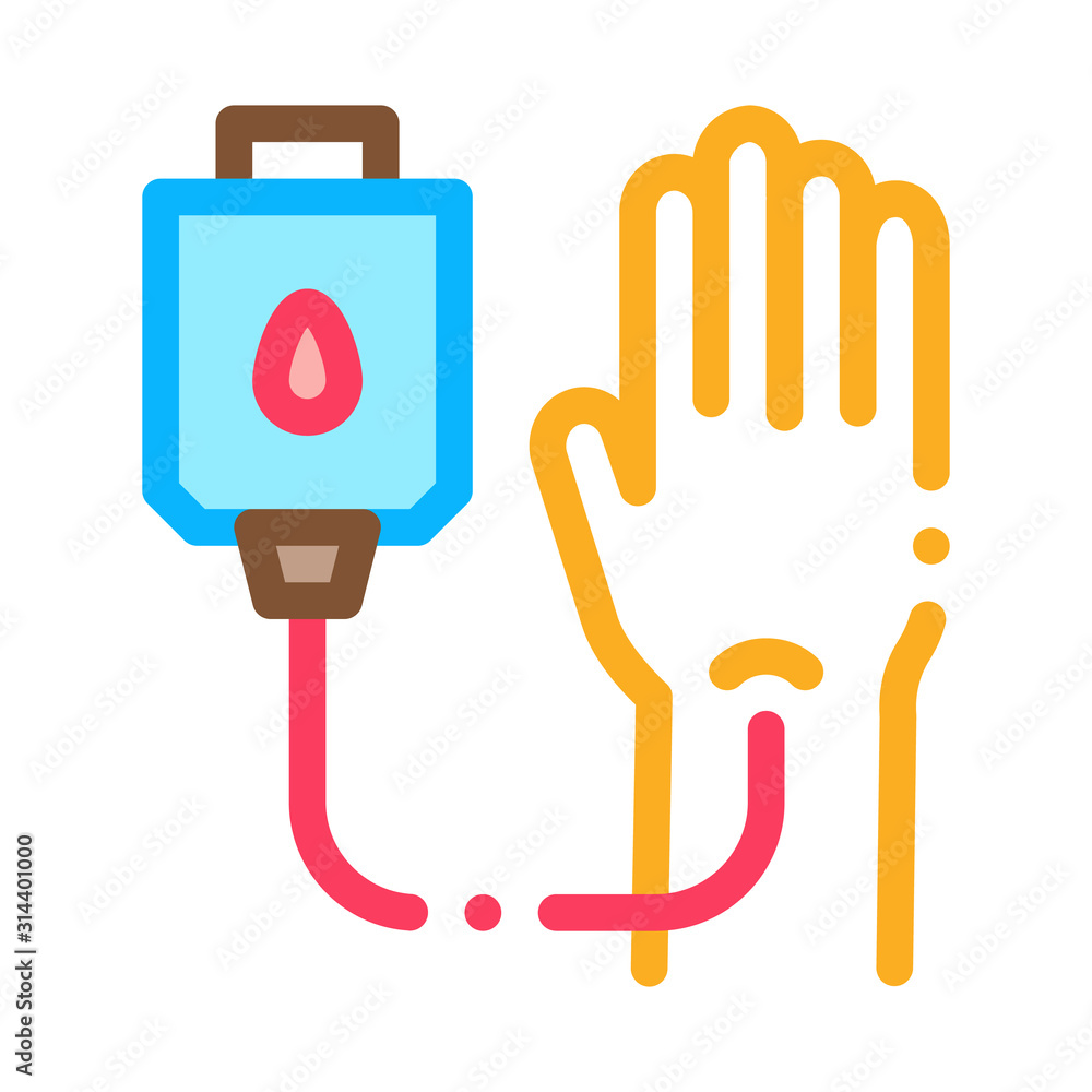 Poster drop counter icon vector. outline drop counter sign. isolated contour symbol illustration