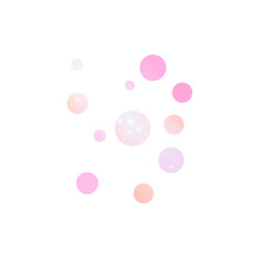 abstract background with balls