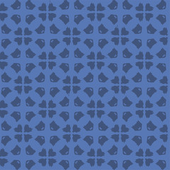 Abstract geometric pattern in ornamental style. Seamless desing texture for greeting card.