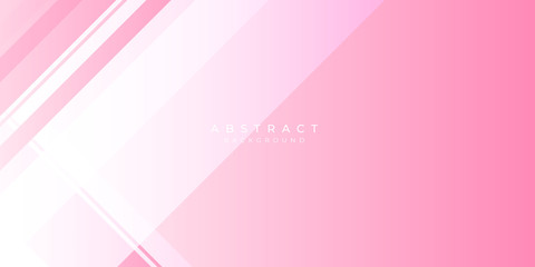 Pink white abstract background geometry shine and layer element vector for presentation design. Suit for business, corporate, institution, party, festive, seminar, and talks.