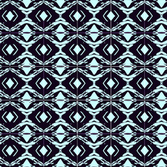 Abstract geometric pattern in ornamental style. Seamless desing texture for greeting card.