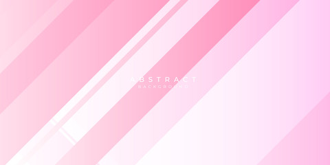Obraz premium Pink white abstract background geometry shine and layer element vector for presentation design. Suit for business, corporate, institution, party, festive, seminar, and talks.