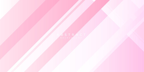 Pink white abstract background geometry shine and layer element vector for presentation design. Suit for business, corporate, institution, party, festive, seminar, and talks.