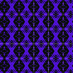 Abstract geometric pattern in ornamental style. Seamless desing texture for greeting card.