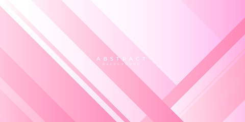 Pink white abstract background geometry shine and layer element vector for presentation design. Suit for business, corporate, institution, party, festive, seminar, and talks.