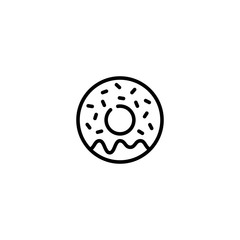Donut Icon Logo Template