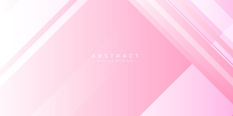 Pink white abstract background geometry shine and layer element vector for presentation design. Suit for business, corporate, institution, party, festive, seminar, and talks.