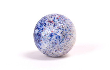 Genuine old glass marble, vintage toy