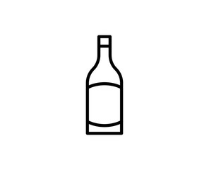 Flat line icon