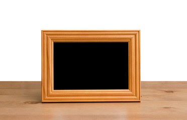 photo frame on table