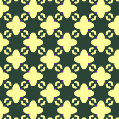 Abstract geometric pattern in ornamental style. Seamless desing texture for greeting card.