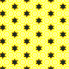 Abstract geometric pattern in ornamental style. Seamless desing texture for greeting card.