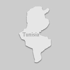 map of Tunisia
