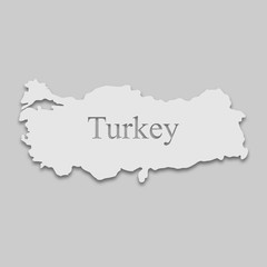 map of Turkey