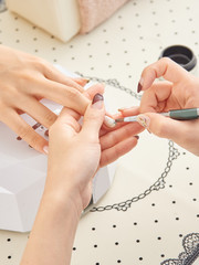 ネイルサロンイメージ・施術