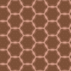 Abstract geometric pattern in ornamental style. Seamless desing texture for greeting card.