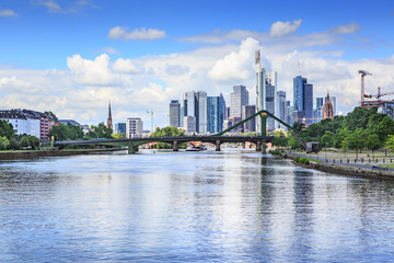 Fototapeta na wymiar The Frankfurt City