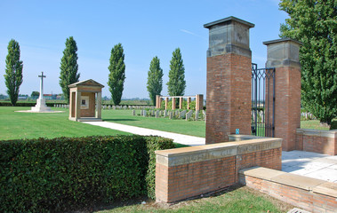 Cimitero di guerra Argenta Gap in provincia di Ferrara